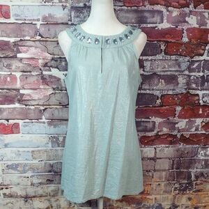 Joie' Jeweled Linen Top